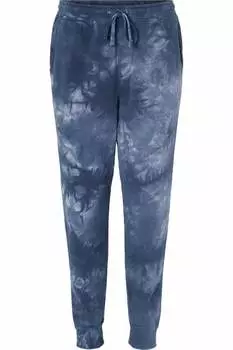 Штаны из флиса с узором «тай-дай» от Independent Trading Co Independent Trading Co., цвет tie dye navy