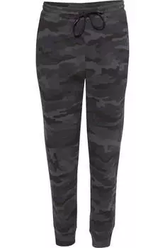 Штаны из флиса средней плотности Independent Trading Co Independent Trading Co., цвет black camo