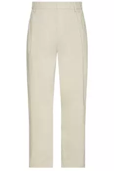 Штаны из нейлона с плиссировкой Wao, light beige