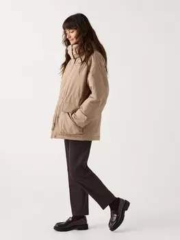 Штаны из теплотехнического материала Uniqlo, коричневый