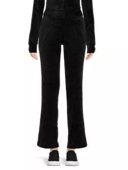 Штаны Juicy Couture Vixen велюровые спортивные, розовый