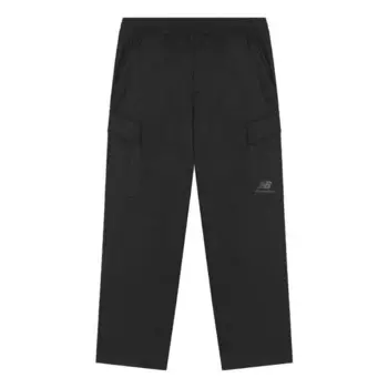 Штаны-Карго с логотипом New Balance, черный