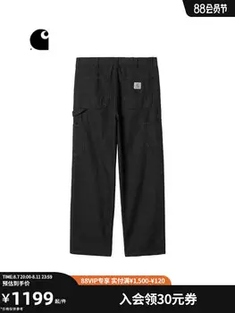Штаны мужские Carhartt WIP с логотипом, черный