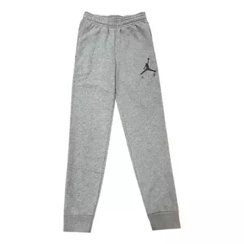 Штаны однотонные облегающие спортивные штаны Air Jordan, серый