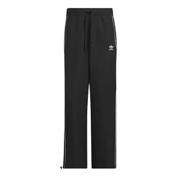 Штаны оригиналы 3 полоски штаны азиатские размеры Adidas, черный