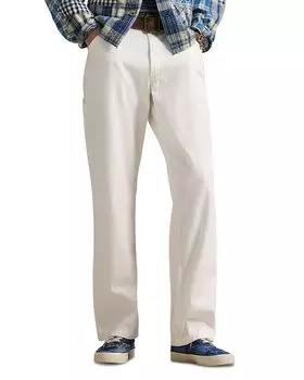 Штаны плотника из твила Dungaree Fit Polo Ralph Lauren, белый