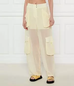 Штаны под домом Relaxed fit Pinko, желтый