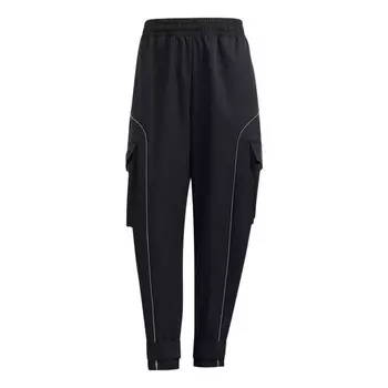 Штаны просто тканые штаны t1 Adidas, черный