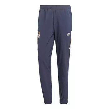 Штаны real madrid icon тканые штаны Adidas, синий