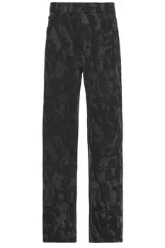 Штаны с принтом бога Babylon, черный