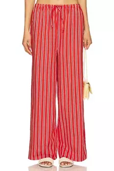 Штаны с завязкой на талии Weworewhat, vibrant red multi