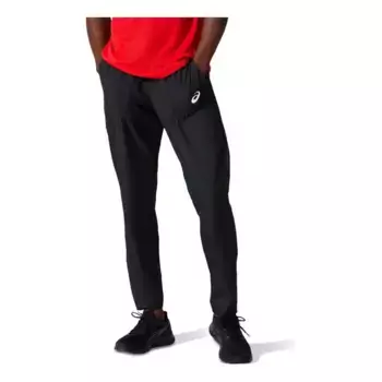 Штаны серебряные плетеные штаны Asics, черный
