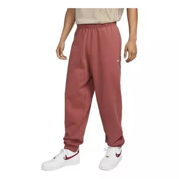Штаны соло swoosh спортивные штаны Nike, оранжевый