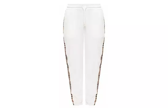 Штаны спортивные Burberry женские, белый