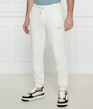 Штаны спортивные Calvin Klein Jeans Regular Fit, экрю