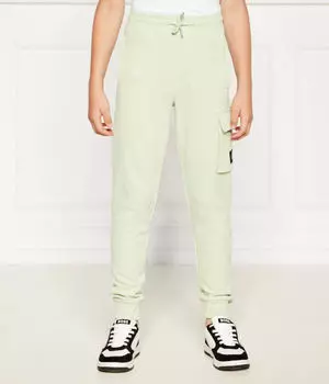 Штаны спортивные Calvin Klein Jeans Relaxed Fit, зеленый