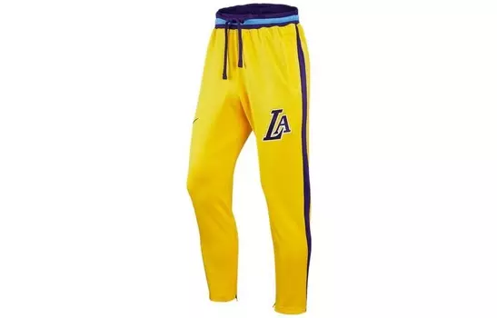Штаны спортивные Dri-Fit Knit мужские желтые Nike, желтый