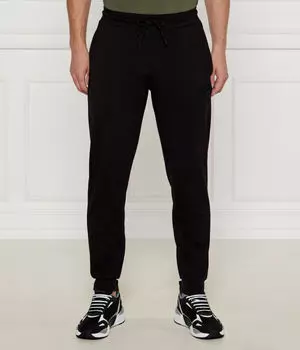 Штаны спортивные Ea7 Regular Fit с карманами, черный