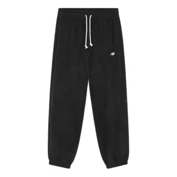 Штаны спортивные флисовые штаны New Balance, черный