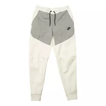 Штаны спортивные флисовые спортивные штаны Nike, белый