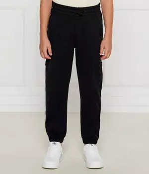 Штаны спортивные Guess Regular Fit, черный