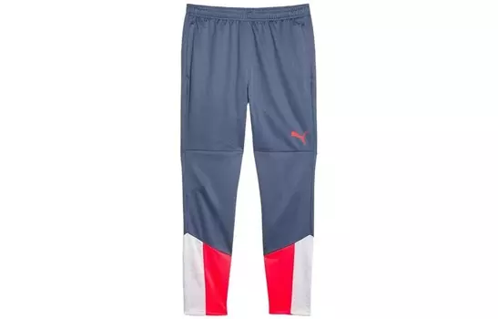 Штаны спортивные IndividualCUP Knit мужские разноцветные Puma, цвет Multicolor