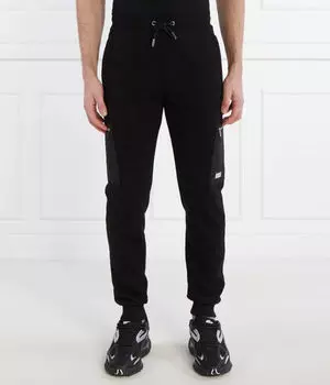Штаны спортивные Karl Lagerfeld с логотипом, черный