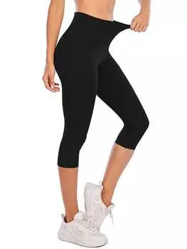 Штаны спортивные компрессионные для йоги, синий