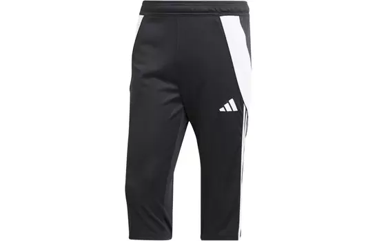 Штаны спортивные мужские Tiro 24 Knit, черные Adidas, черный