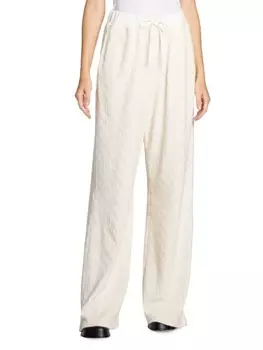 Штаны Спортивные Оверсайз Ambush с монограммой, ivory