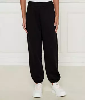 Штаны спортивные Patrizia Pepe Loose Fit, черный