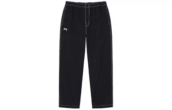 Штаны спортивные пляжные Stssy Folsom Stussy, черный