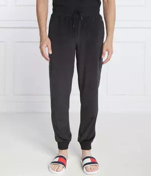 Штаны спортивные Tommy Hilfiger Regular Fit, черный / синий