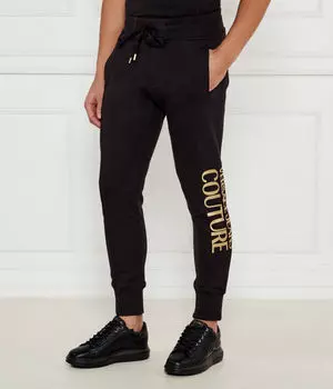 Штаны спортивные Versace Jeans Couture, черный / золотой