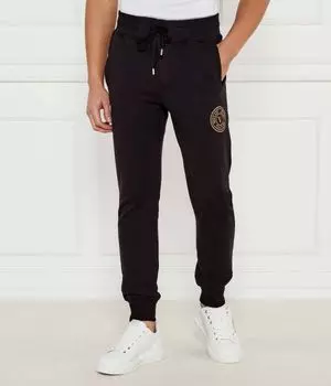 Штаны спортивные Versace Jeans Couture Regular Fit, черный