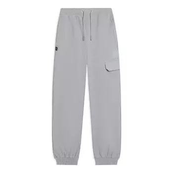 Штаны тканые штаны для бега Li-Ning, серый