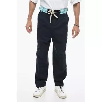 Штаны TRACK BELT с завязками Palm Angels, Blue