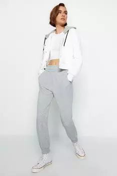 Штаны Trendyol спортивные, серый