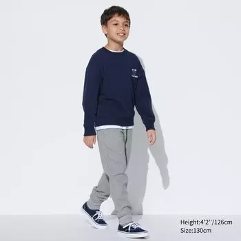 Штаны UNIQLO спортивные ультраэластичные, серый