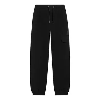 Штаны way of wade label логотип джоггеры брюки Li-Ning, черный