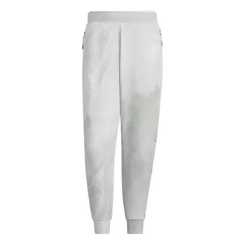 Штаны wuji трикотажные теплые штаны Adidas, белый