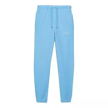 Штаны x брюки с логотипом union Air Jordan, синий