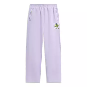 Штаны x disney monster university с принтом флисовые спортивные штаны Li-Ning, фиолетовый