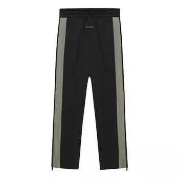 Штаны x fear of god athletics замшевые спортивные штаны азиатские размеры Adidas, черный