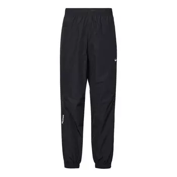 Штаны x nocta drake нейлоновые спортивные штаны азиатские размеры Nike, черный
