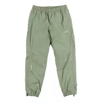 Штаны x nocta drake тканые спортивные штаны Nike, зеленый