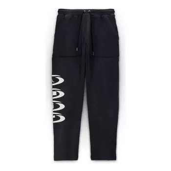 Штаны x travis scott флисовые swetpants азиатские размеры Air Jordan, черный