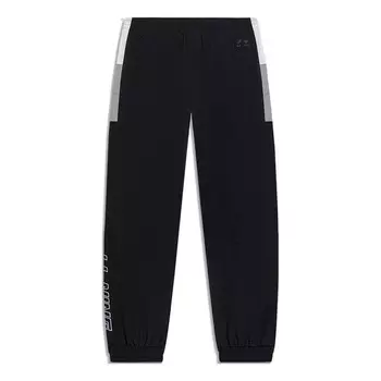 Штаны x xiao zhan спортивные штаны в стиле хип-хоп Li-Ning, черный