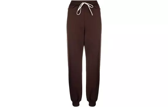 Штаны женские Gucci спортивные, темно-коричневый