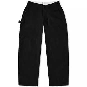 Штапельные брюки Garbstore, черный